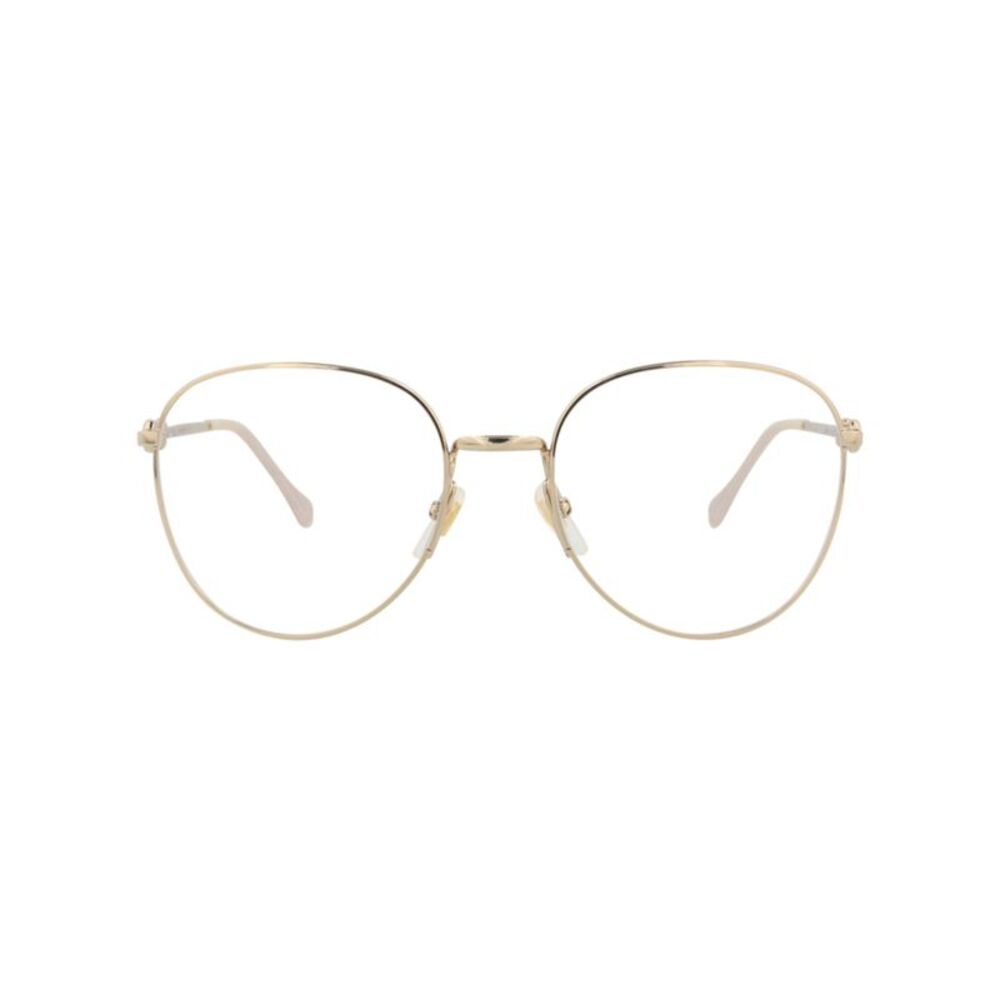 Gucci Cat Eye-Frame Metal Optical Frames Gold Womens